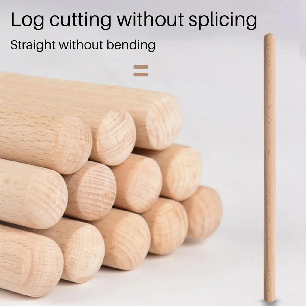 

2X Wood Stick Multiple Lengths Dancing Auxiliary Workmanship Yoga Rod
