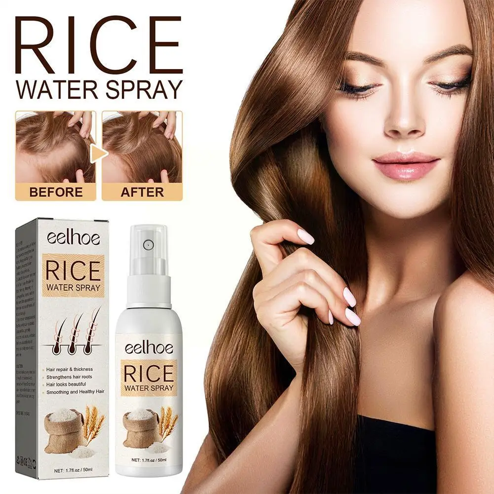 

20/50ml Rice Dense Hair Spray Hair Fast Growth Serum Seborrheic Care Hair Loss Hair Repair Anti-Hair Deep Woman Man Texture U4O4