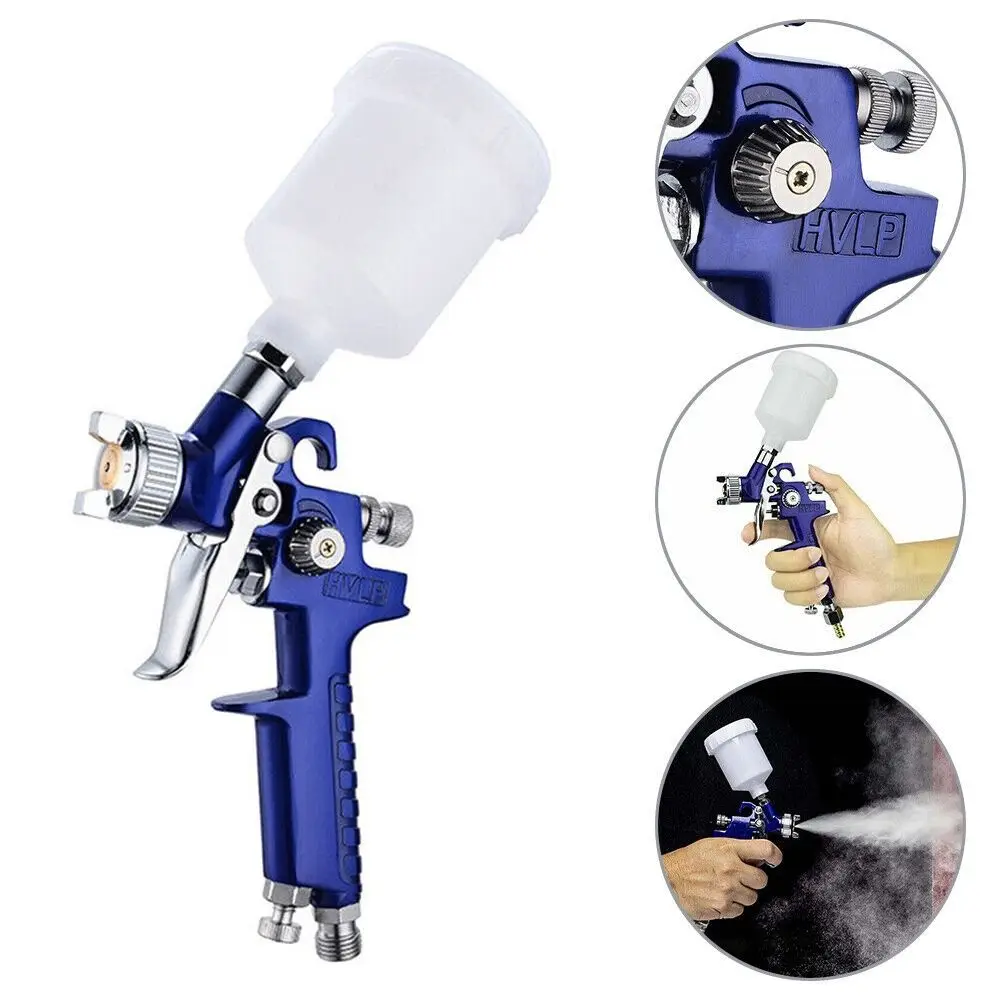

HVLP Air Spray Paint Gun H2000 0.8mm/1.0 Mm Mini Nozzle Paint Sprayer Multi-purpose Car Paint Sprayer Automobile