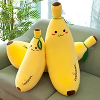 35/50/70/80cm Soft Plush Fruit Pillow Cute Banana Children's Sleeping Pillow For Home Creative Fruit Rag Doll Cushion Girls Gift 1