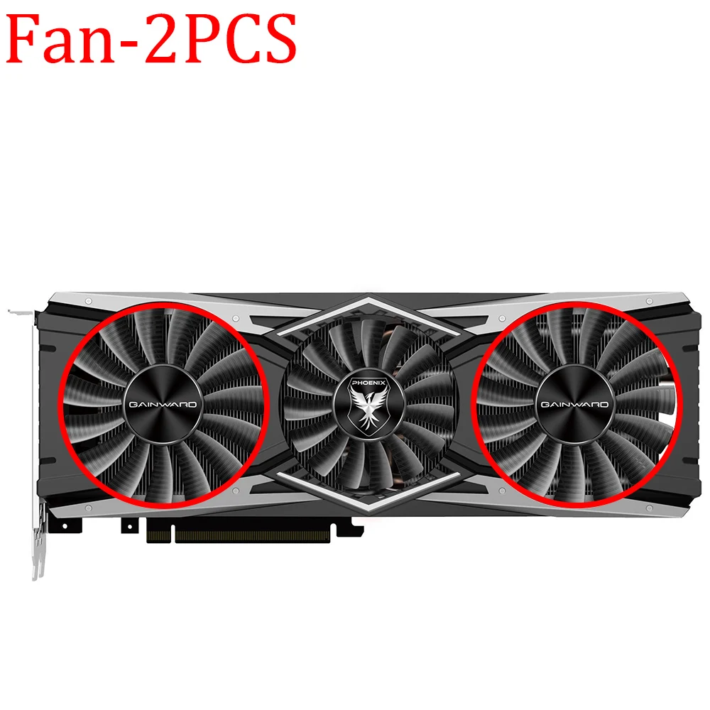For Gainward RTX 2080 Ti PHOENIX Video Card Fan with Case Original