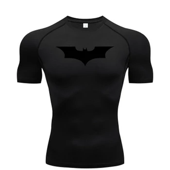 Men’s Bat Print Compression Tee 1