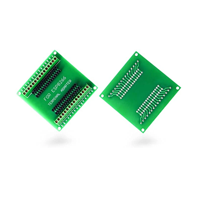 S2f9d287641a340a58ca71b71ee7b90390 ESP8266 zestaw ESP-12E płytka rozwojowa ESP8266 tabliczka zaciskowa GPIO 1 na 2 dla ESP8266 ESP-12E NodeMCU płytka rozwojowa