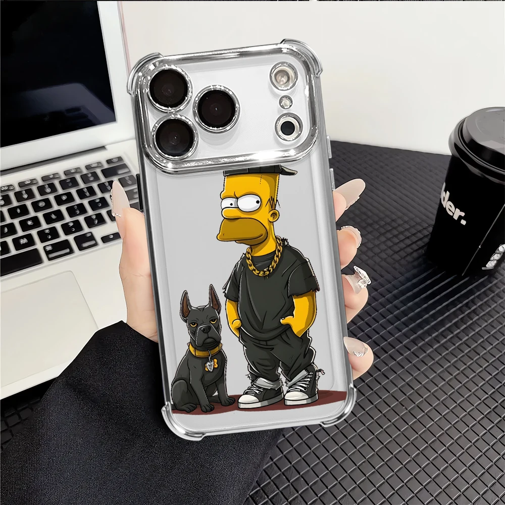 Adorable Cartoon Simpsons Phone Case Cover