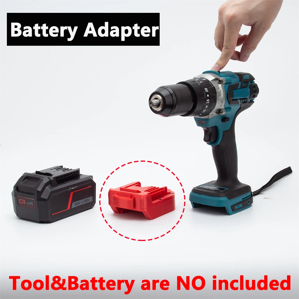 

Electric Drill For Makita 18V Tools Compatible with for SKIL 20V Li-ion Battery Adapter Converter (Adaptor only)
