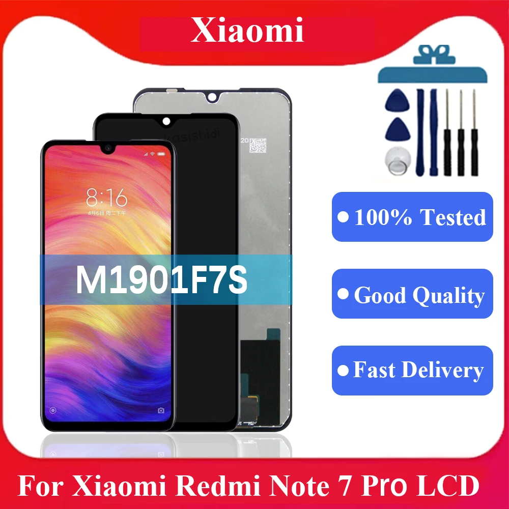 Per Xiaomi Redmi Note 7 Pro Display Lcd M1901F7S Touch Screen Digitizer Assembly Sostituzione Per Xiaomi Redmi Note 7 Pro Lcd