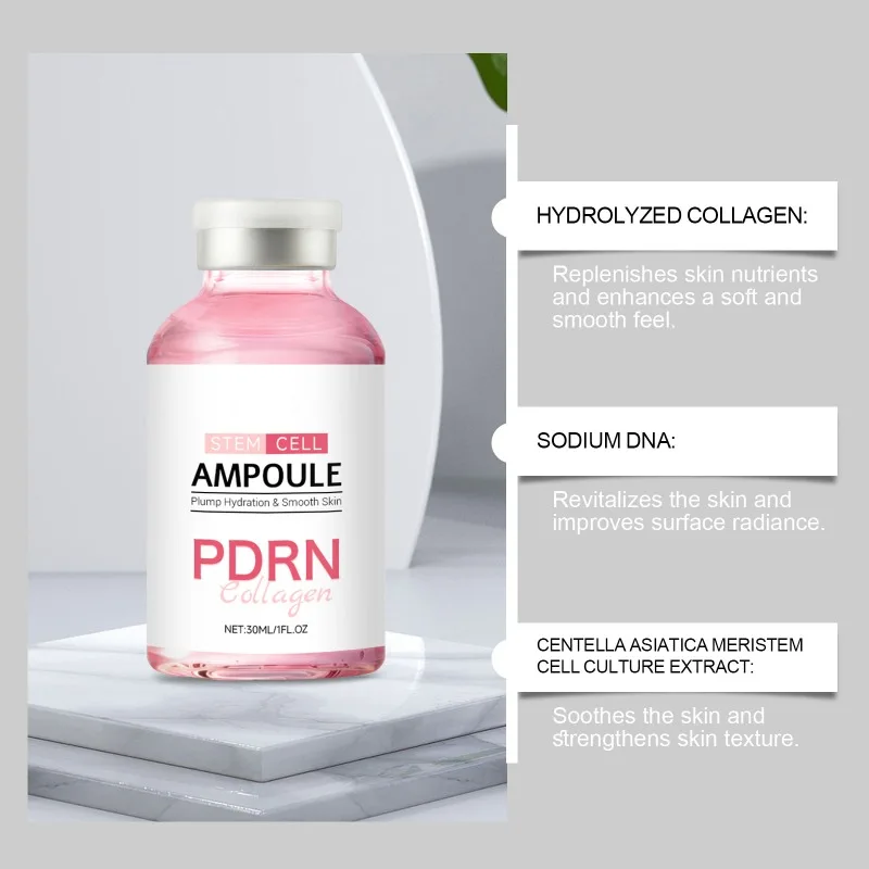 PDRN Salmon DNA Serum Ampoule Advanced Skincare Deep Repair Renew Skin Brighten Tone Strengthen Barrier Firming Facial Essence - immagine 4