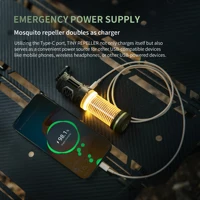 FLEXTAIL Mosquito Repeller with Camping Light and Rechargeable Battery