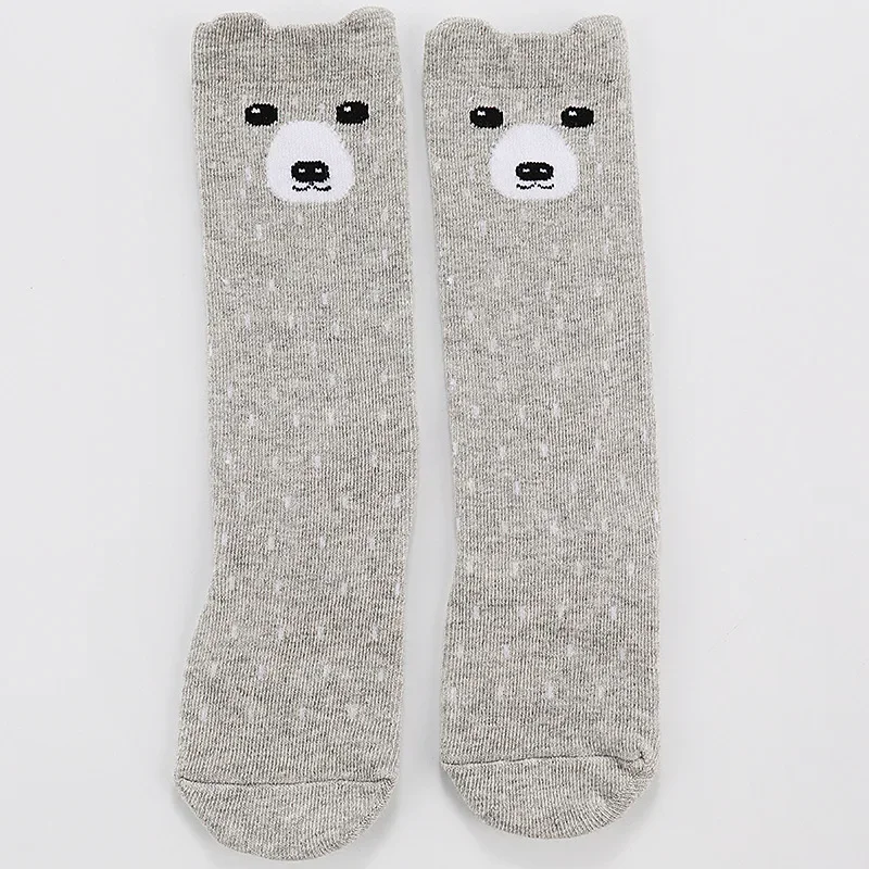 Gray bear sock
