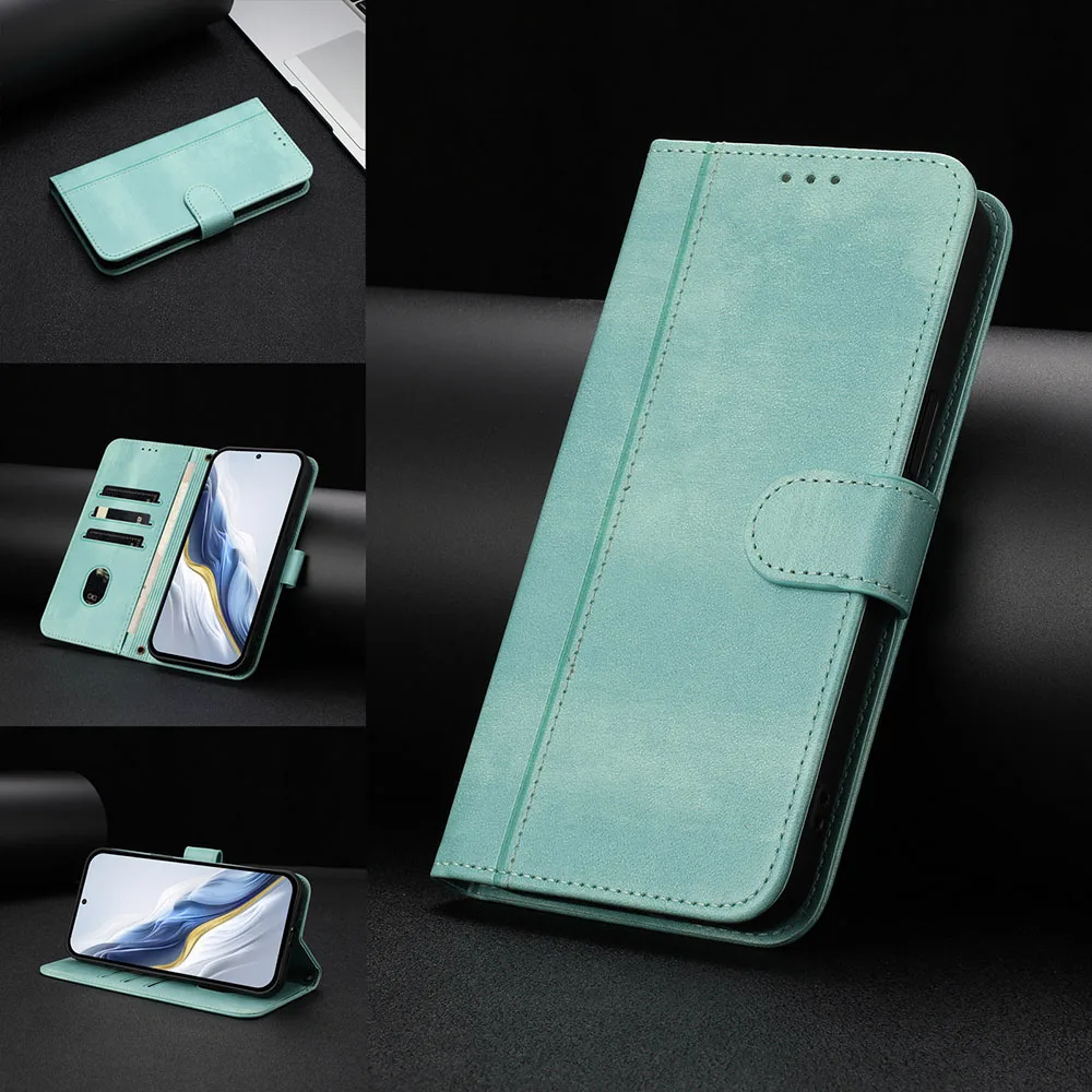 Leather Wallet Flip Phone Case - Elegant and Durable Back Cover
