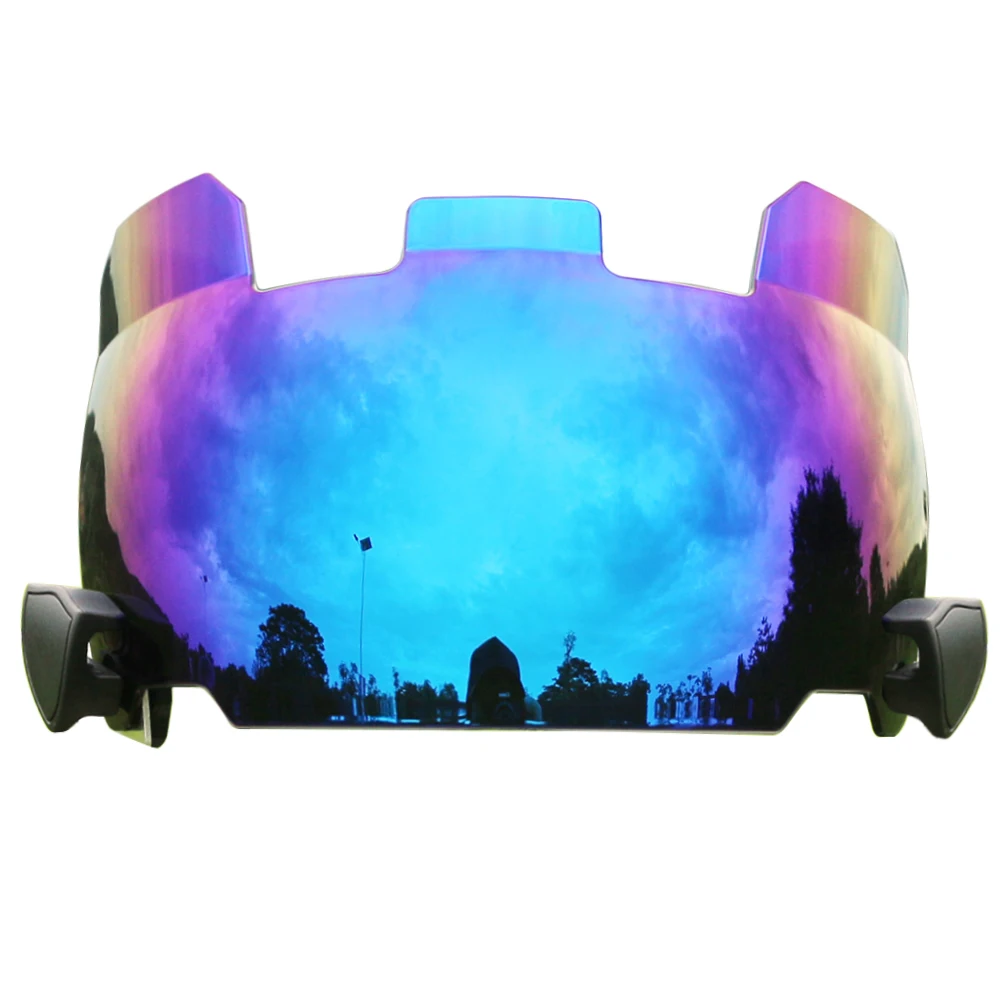 Universal Fit Football Visor Rainbow Visor for Youth&Adult American Football With Clips