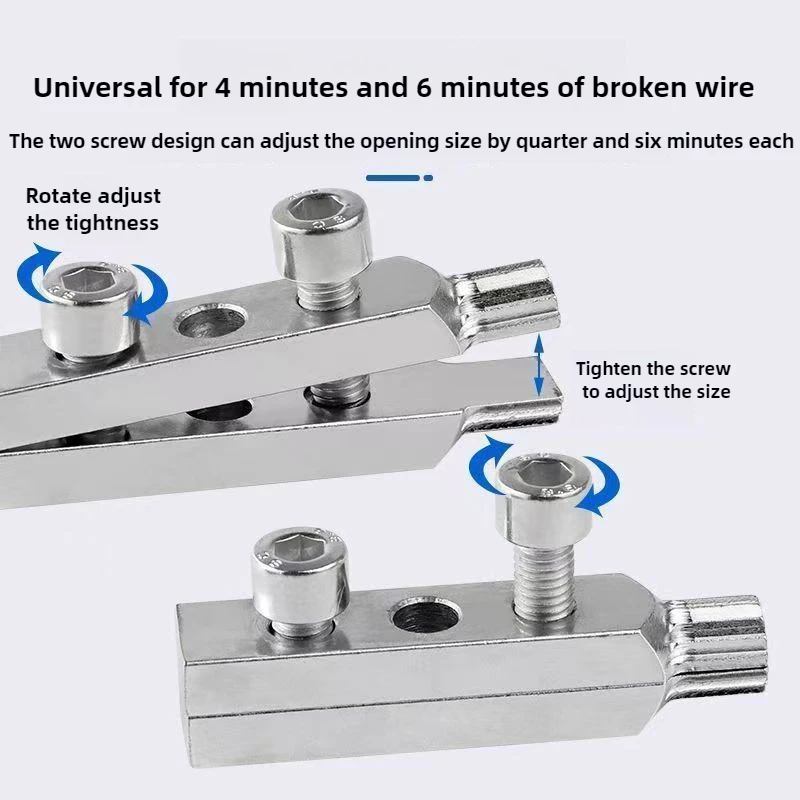 4/6 Point Faucet Angle Valve Broken Wire Extractor Tap Reverse Wire Water Pipe Broken Pipe Head Screw Extraction Removal Tools