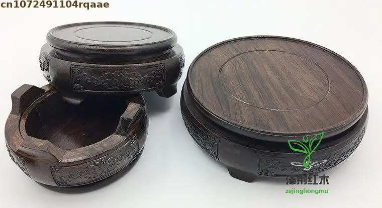 Hochwertiger Holzständer für Bonsai, Pflanzenregal, Kaffee- und Teesets, Sockel für Tischvasen, Blumentopf-Sortierständer, Tisch-Display-Ständer – Detail 4