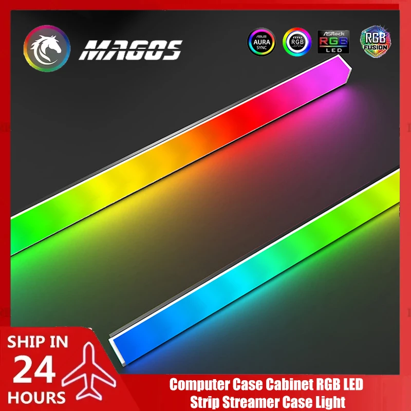 รูปสินค้า ไฟ LED RGB เคสคอม สวยเจิดจ้า