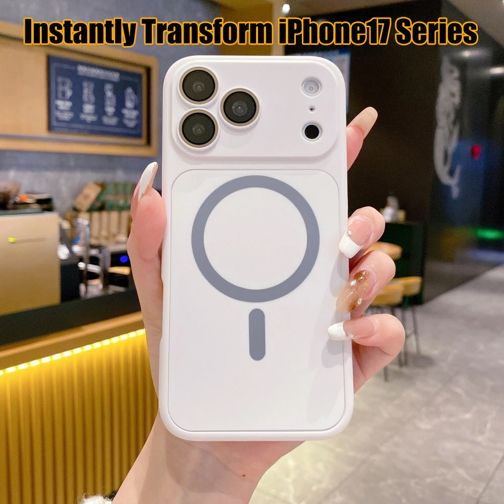 Magnetic 2-in-1 Matte Lens Protection Case with Instant Change