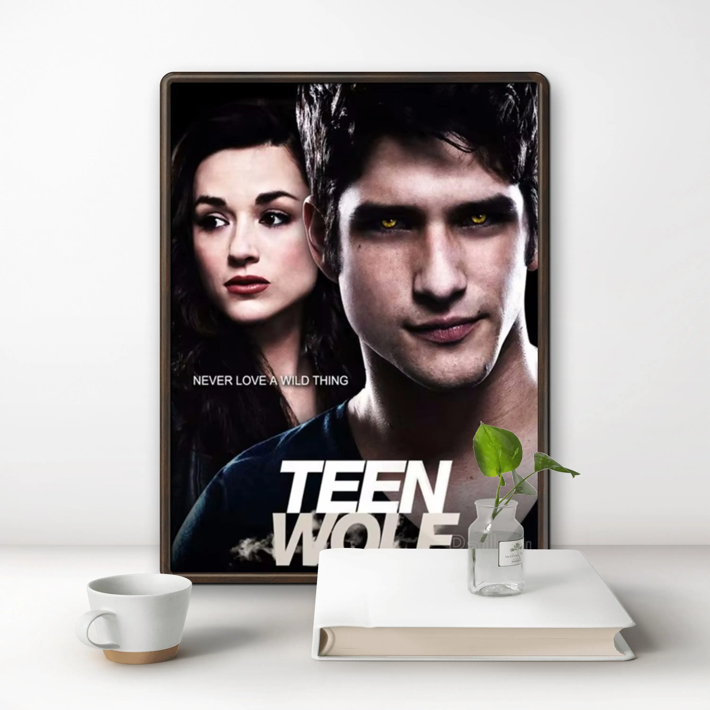 Teen Wolf Diamond Art Painting Kits Fantasy Werewolf Tv Series Full Drills Mosaic Cross Stitch Handmade Craft Room Decor Gift