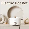 1.5L Mini Electric Instant Noodles Pot,Multi-Functional Non-Stick Boiling Pot,Dormitory Household 1-2 People Rice Cookers ,600W 1
