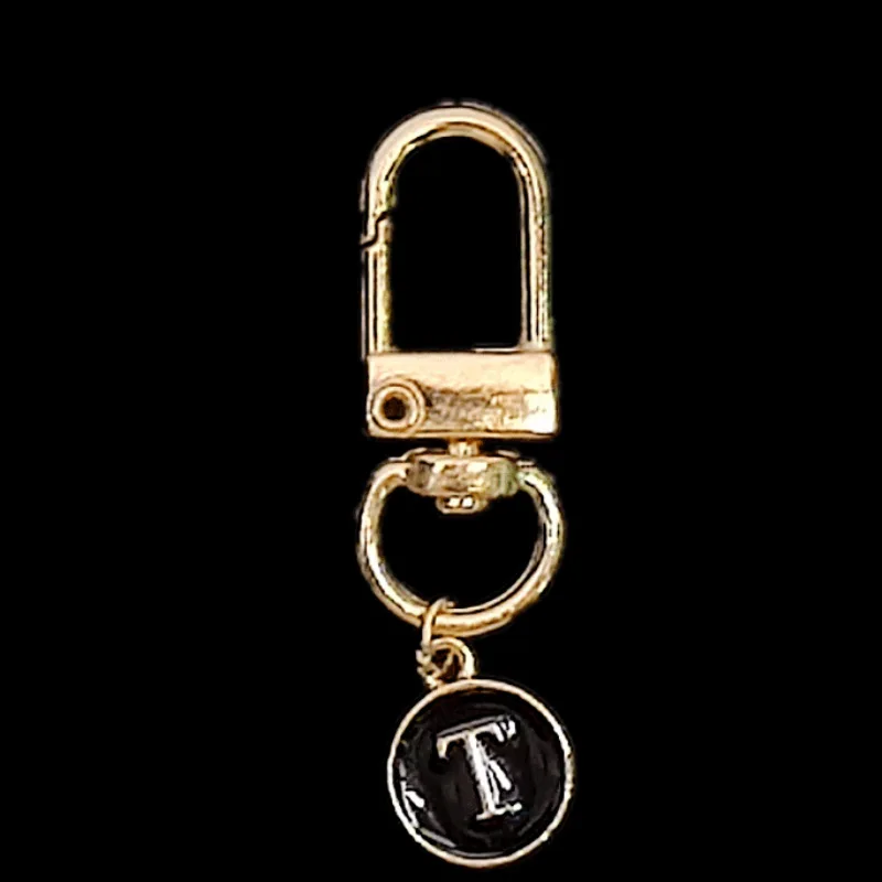 Modischer DIY A-Z Buchstaben-Schlüsselanhänger, süßer Liebes-Taschenanhänger, Schlüsselring, 26 Alphabet-Initialen-Anhänger, Metall-Accessoires, Geschenk – Detail 23
