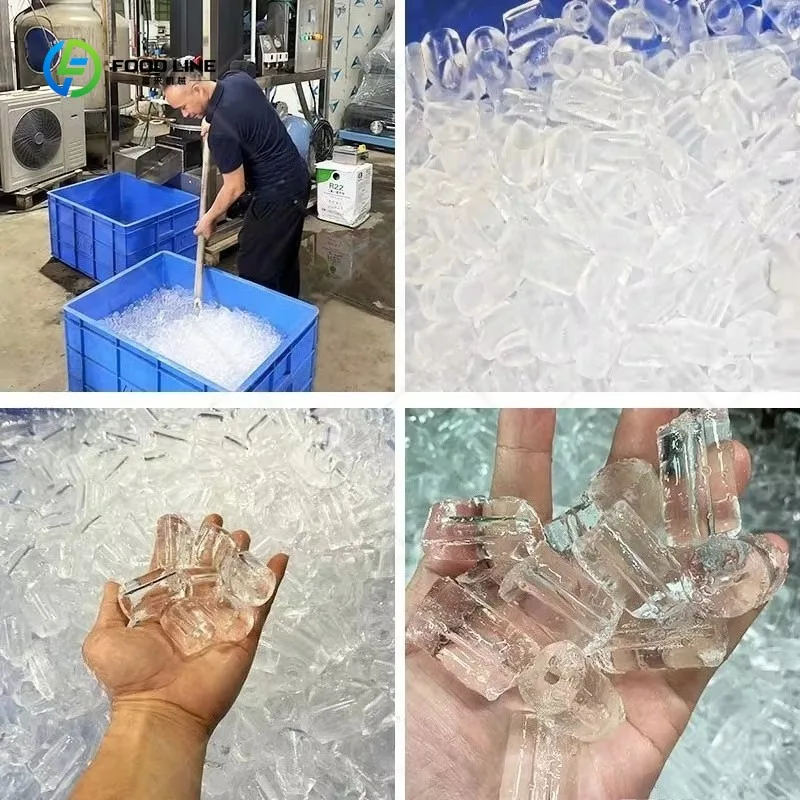 Macchina per Ghiaccio a Tubo da 5T per Logistica e Distribuzione di Verdure, Trasporto a Catena del Freddo, Riduzione delle Perdite durante la Spedizione, Personalizzabile - immagine 6