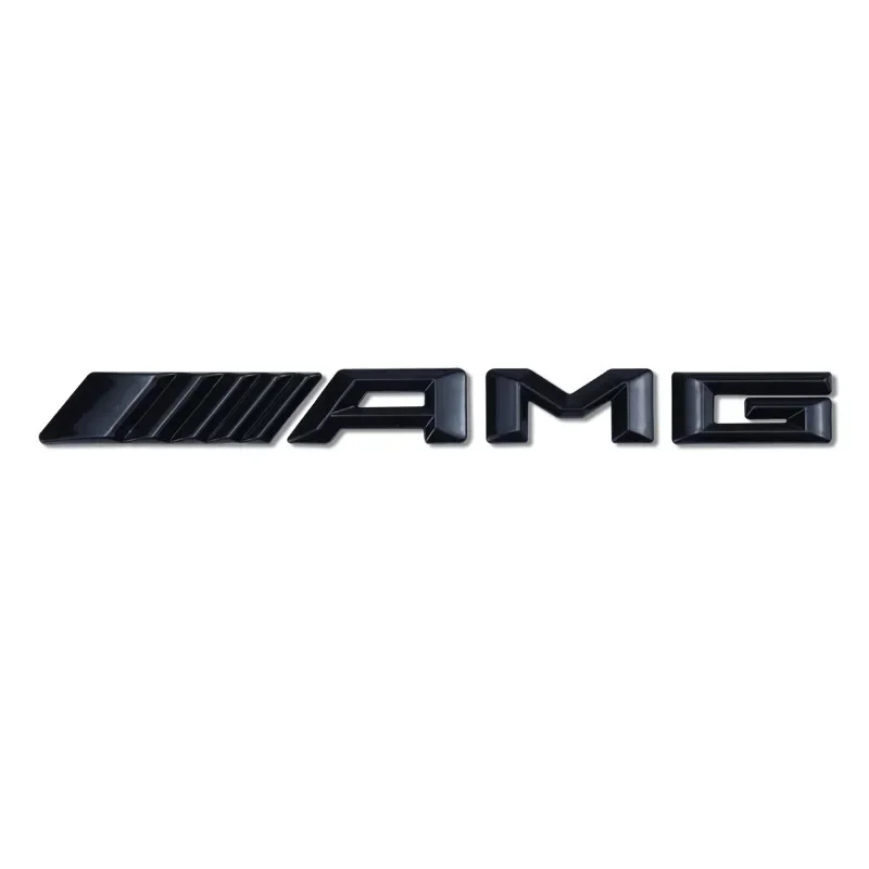 ABS 자동차 후면 문자 엠블럼 트렁크 스티커, 메르세데스 벤츠 AMG C E S GLE CLC 클래스 W204 W203 W205 W124 W221 W213 W212, 3D