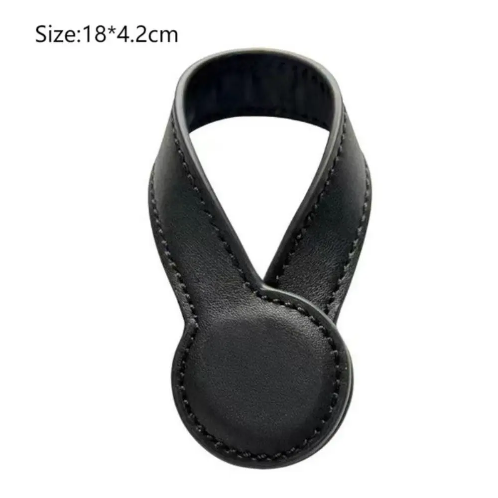 PU Leather Hat Clip Portable Solid Color Keeper