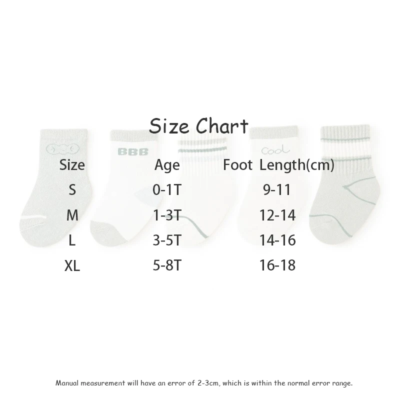 Description Picture 2 of itemMILANCEL New Autumn Baby Socks Toddler Cute Striped Letter College Style Socks