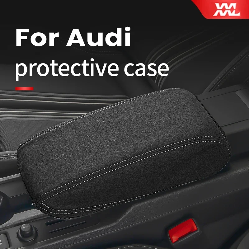

Central armrest box cover hand rest full leather car interior accessoriesr for Audi A3 8Y Senda Hatchback