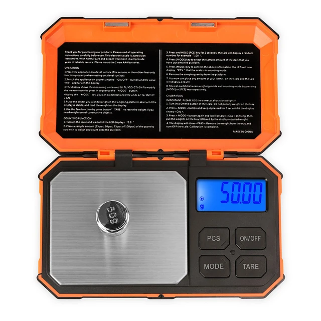 100g Precision Digital Scales For Gold Sterling Silver Jewelry Gram Scale  Balance Weight Tare Function For Food Medicine Coffee - Kitchen Scales -  AliExpress