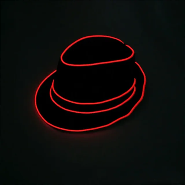 LED Wire Top Hat and Ties 3
