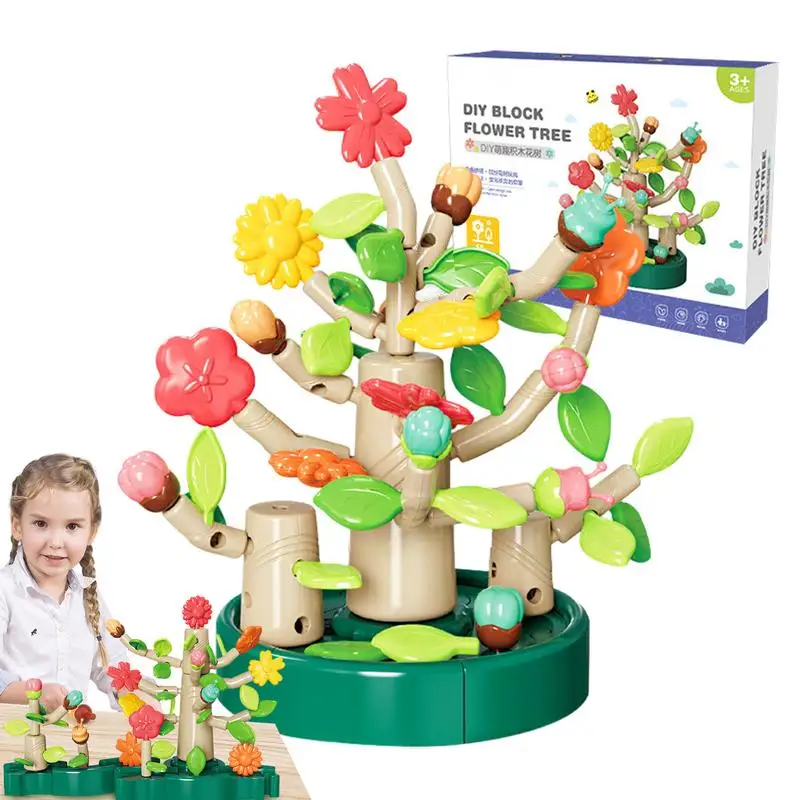 

Educational Flower Building Toy Set Learning Creative Botanical Collection Building Blocks Puzzle Gifts For Christmas Birthday