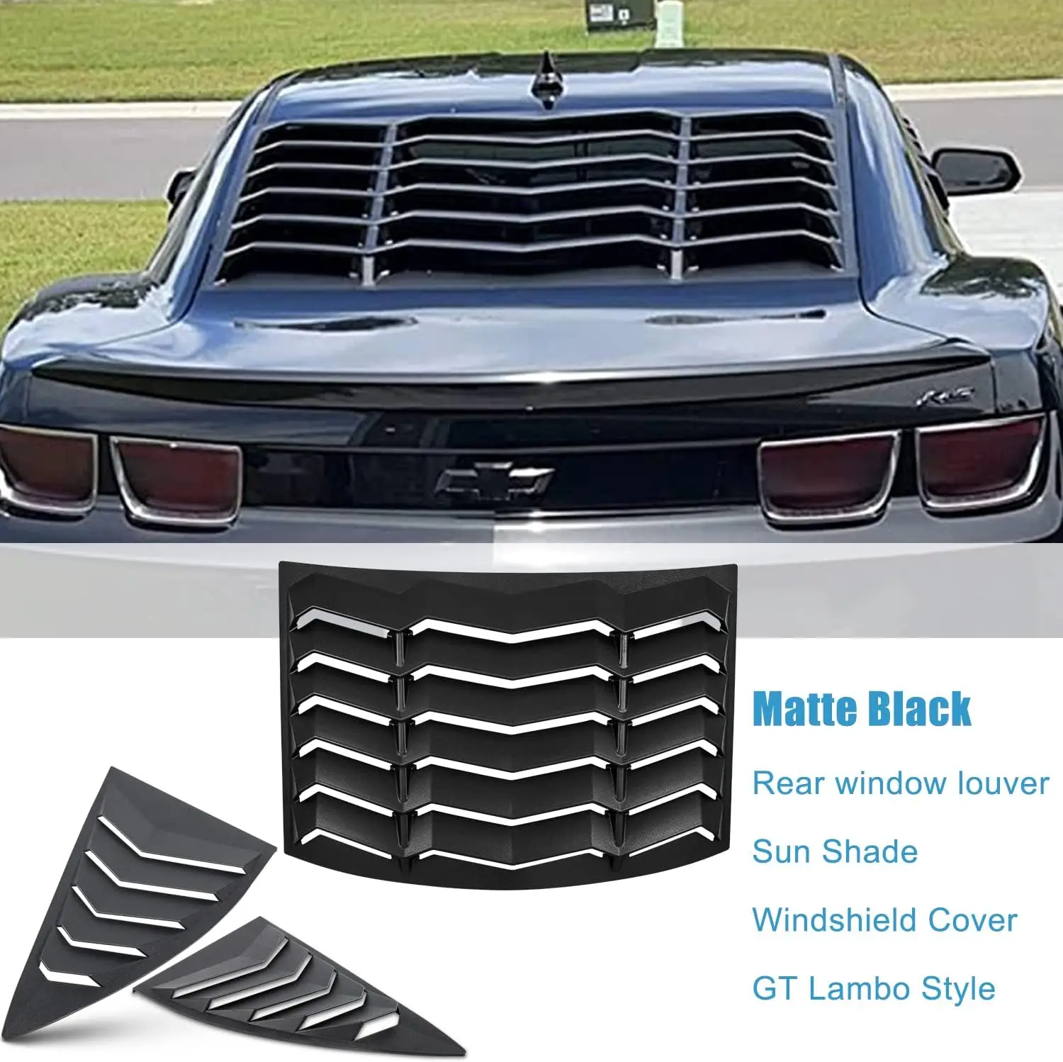 Amazon.co.jp: ZSPART リアウィンドウルーバー PP 2010-2015年式