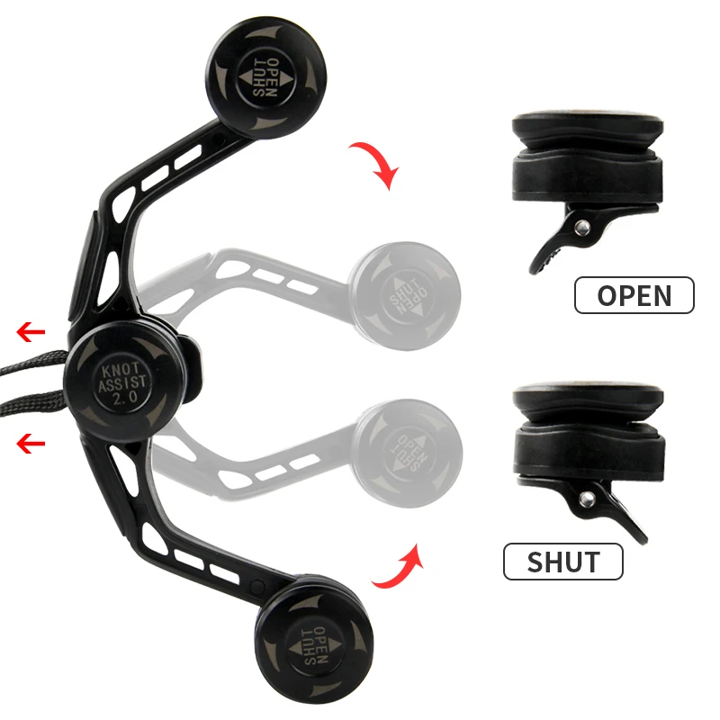 Knotter Assist Fishing Accessory GT FG FR KNOT ASSIST Machine Winder Line Wire Knotting Machine Fishing Accessories