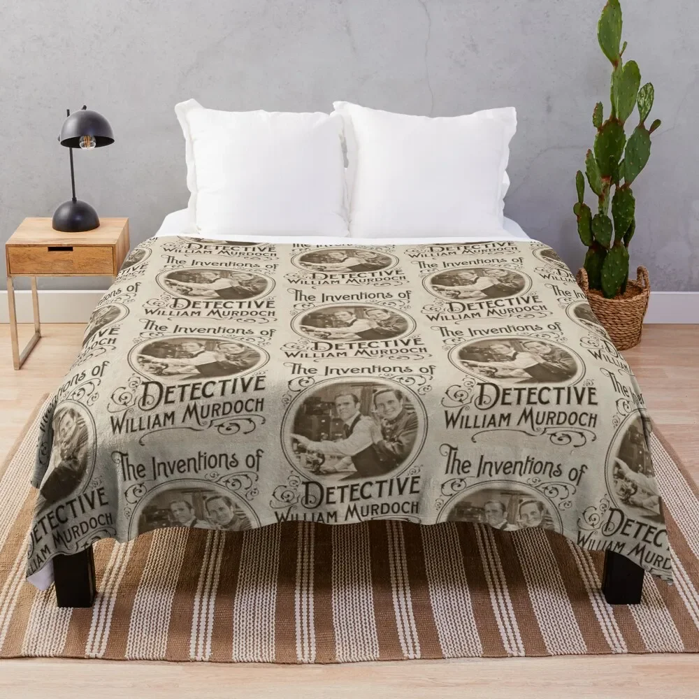 

Murdoch mysteries Throw Blanket Luxury Thicken for babies Thermal Blankets