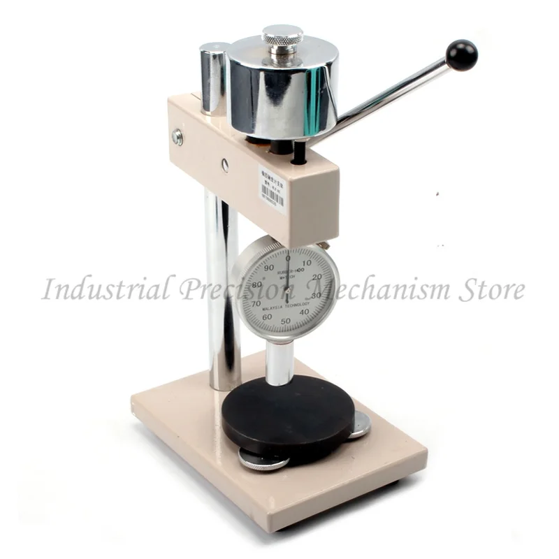 

LX-OO Type 00 Rubber Durometer Super Soft Foamed Silicone Chewing Gum Tester ASTM2240, OH00～100H00 ±1H00
