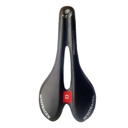Bontrager Ultra Soft Red/Black Carbon Breathable Road & MTB Saddle (Black)
