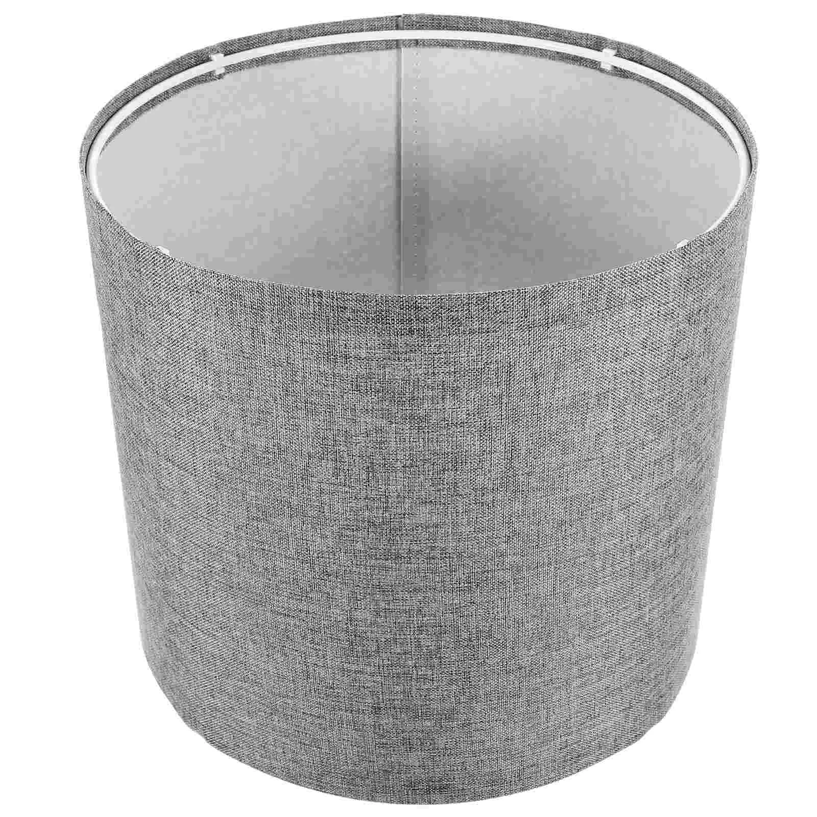 

Medium Drum Lamp Shade Natural Linen Hand Crafted Lampshade Clip On Light Cover Lamp Shade Replacement Chandeliers Floor