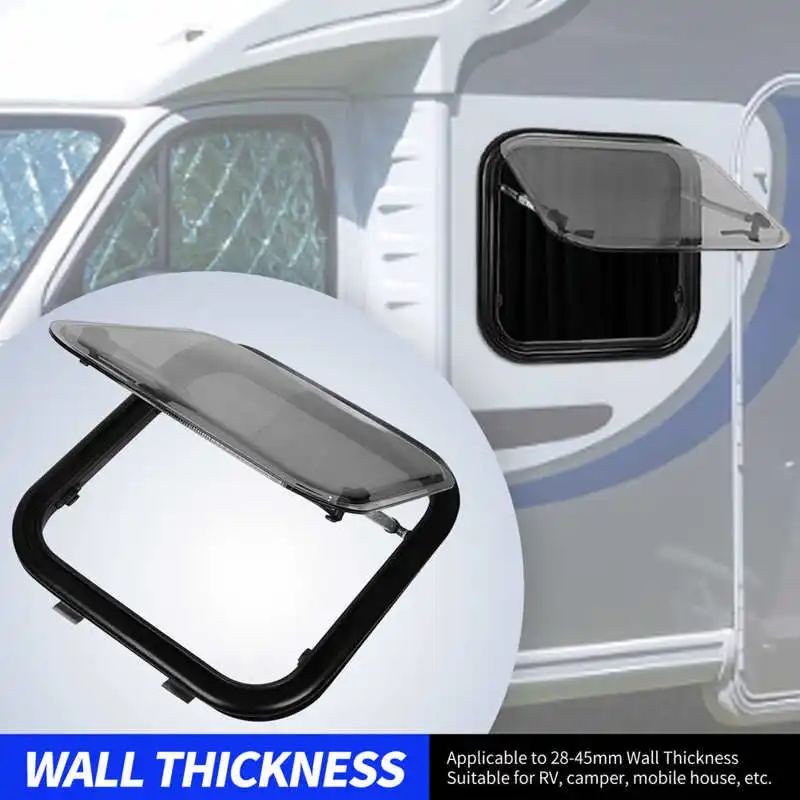 500*500mm rv Fenster mit Verdunkelung vorhang 75 ° Öffnungs winkel h500mm  w500mm Ausschnitt heraus schieben Fenster für rv Wohnmobil Anhänger Van  Teile - AliExpress