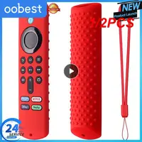 1/2PCS Protective Case Cover Silicone Sleeve Shockproof Anti-Slip Replacement For Amazon Fire TV Stick 4K Max Remote Contro 1