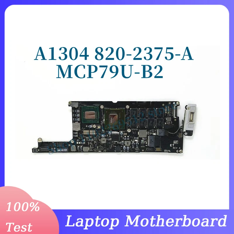 

820-2375-A Mainboard MCP79U-B2 For Apple Macbook Air A1304 Laptop MotherBoard SLB66 Logic Board 100% Full Tested Working Well