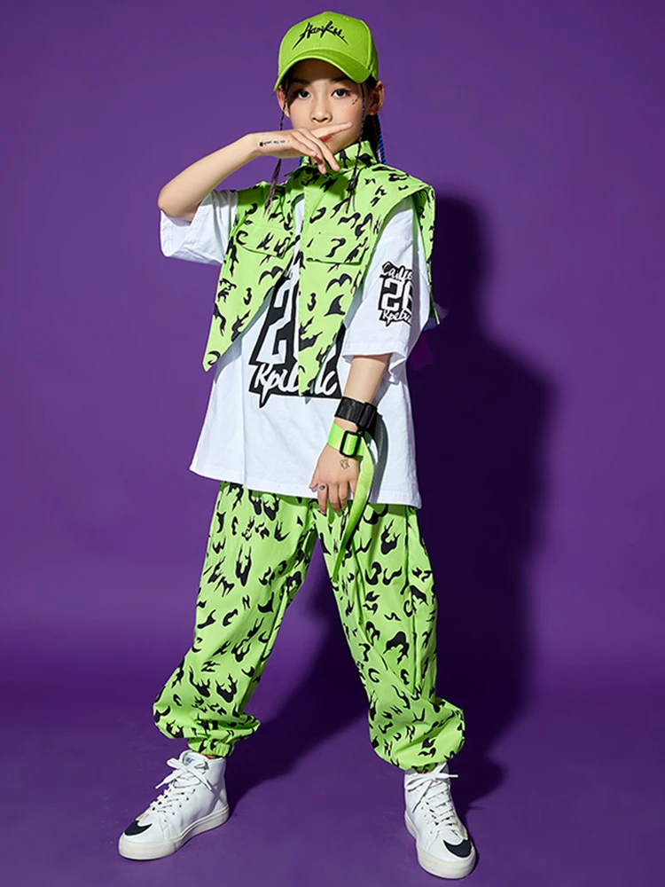 

Children's Street Dance Jazz Dance Costume Hip Hop Children's Fashion Brand Street Dance Set Performance