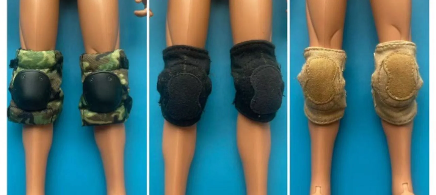 

zqn1/6 Scale Soldier Kneepad Model For 12'' Figure