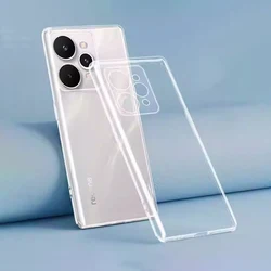 Luxury Crystal Clear Silicone Phone Case - High - Quality Thin Back Cover for Realme 15 Pro (Clear)