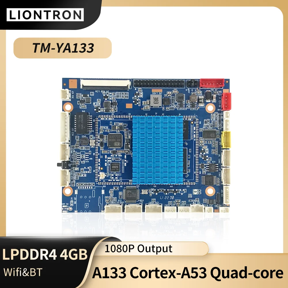 

Liontron Allwinner A133 2GB 4GB RAM DDR4 WiFi Bluetooth Mini PC Development Board Andriod10 Single Board Computer