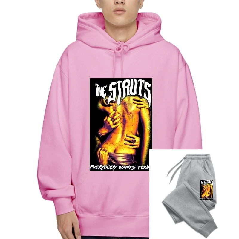 

Struts Everybody Wants Tour Black Pullover New Band Merch Pullover Sweatshirt Pullover