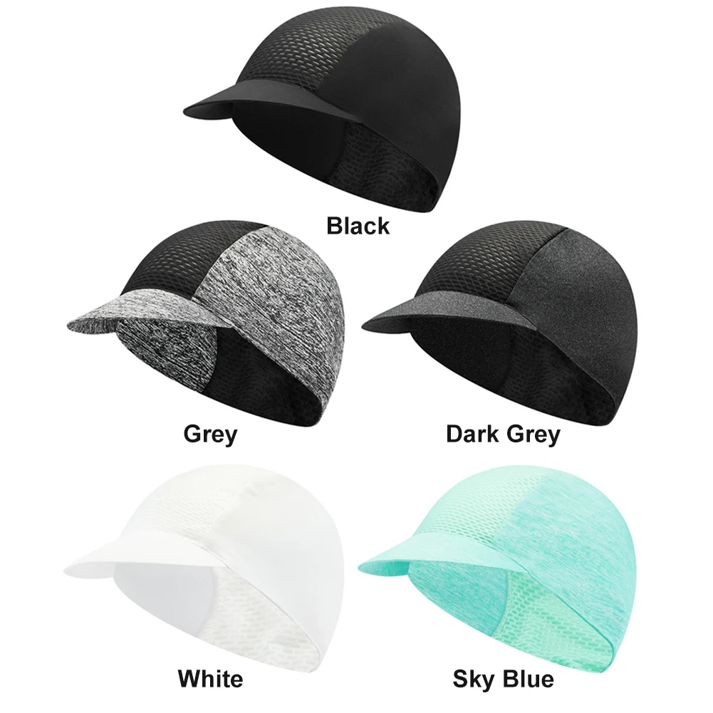 Motorcycle Bicycle Caps Breathable Mountain Bike Caps Sweat Wicking Under Helmet Sunproof Hat for Outdoor Sports 2