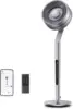 Pedestal Fan with Smart Control, 40-44" Adjustable Height, DC Quiet Fans for Bedroom, 120°+85° Omni-Directional Oscillating Fan, 1