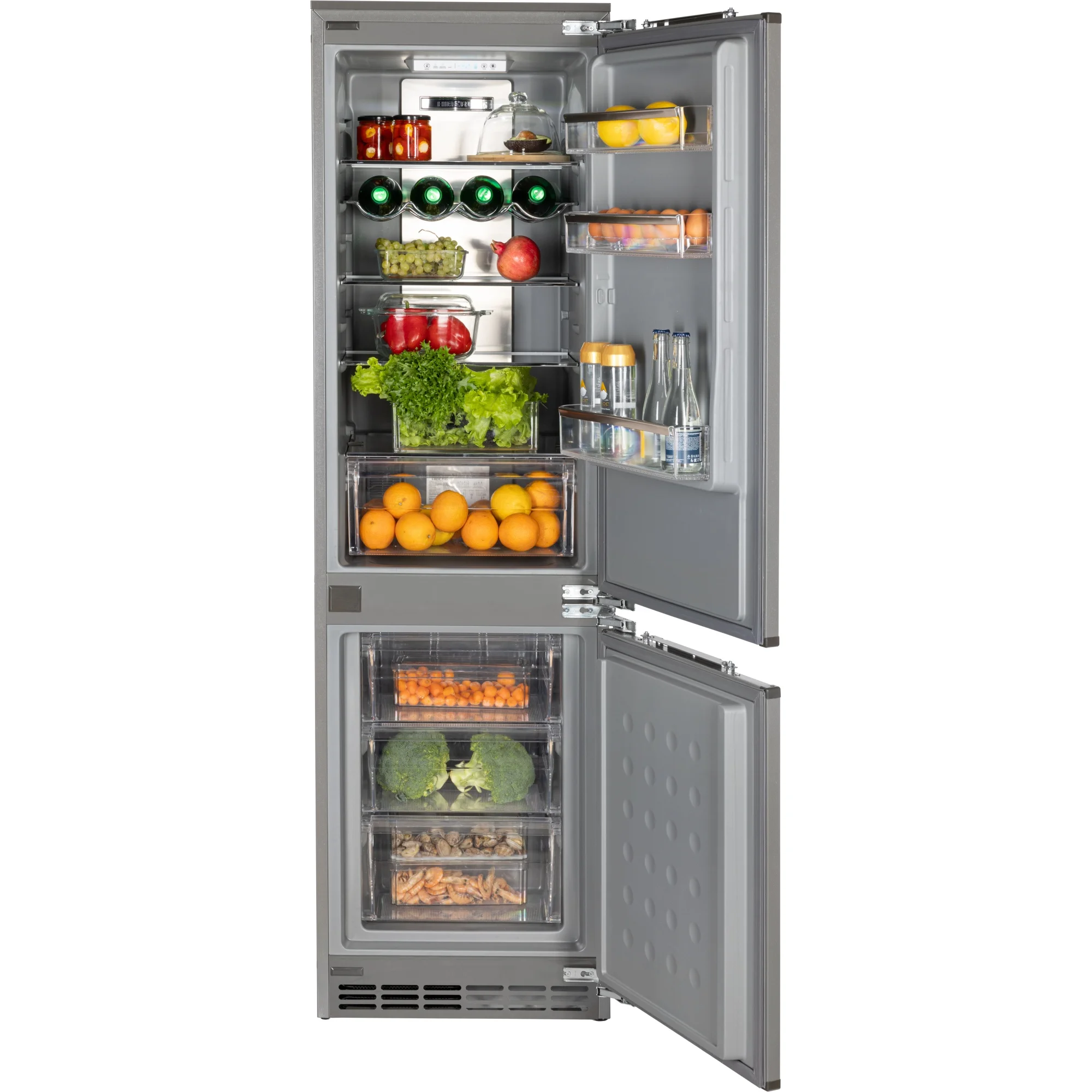 New Promotion Hot Style High Performance Top Quality Advance Featured Technology Loaded Flexible Shelved Adjustable Space Fridge 3