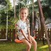 Children Boy Girl Outdoor Garden Tree Swing Rope Seat For Kids Color EVA Soft Board Swing Kindergarten Playground Swing 2