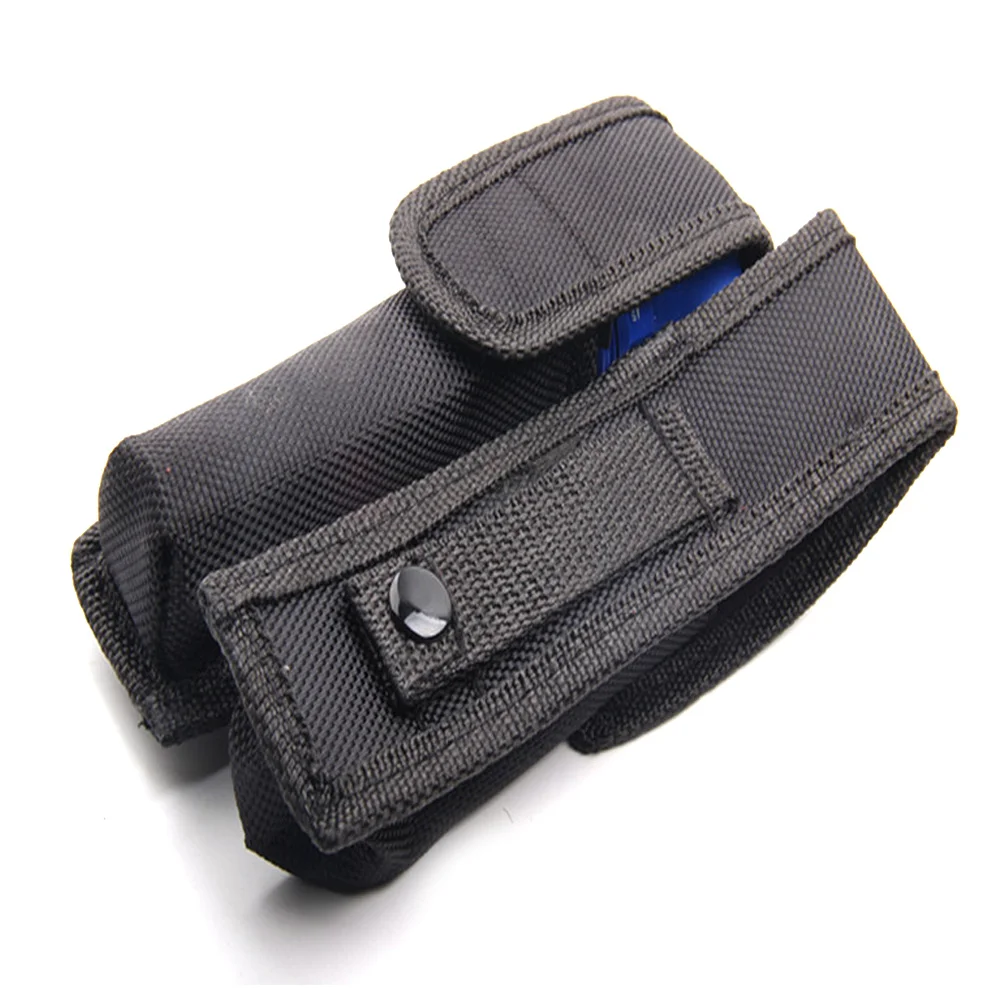 Tactical Molle Flashlight Molle Pouch Nylon Torch Holder Waist Bag Outdoor Camping Hunting Accessories Folding Knife Pack 5