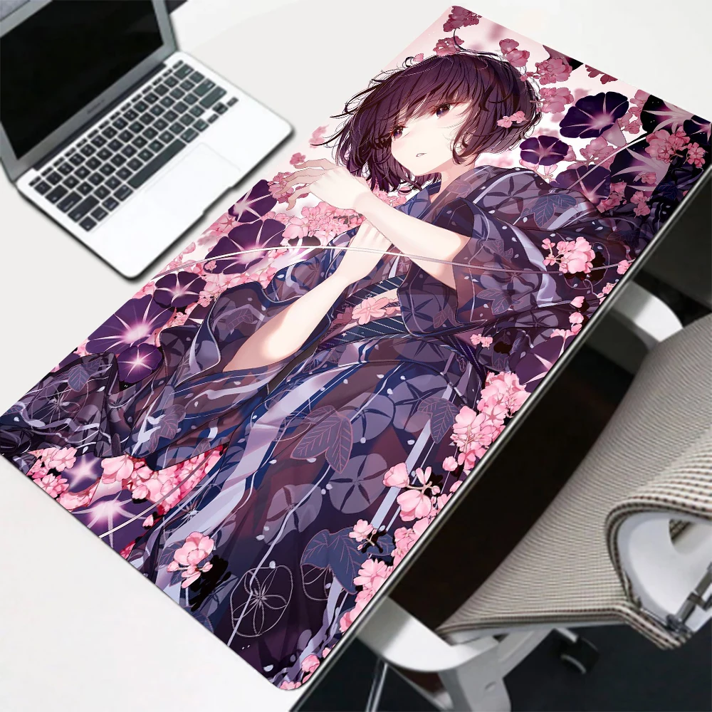 

Laptop Gamer Anime Mouse Pad Rgb with USB Hub 4 Interfaces Game Pad for Mouse and Keyboard Full Gamer Computer Anime Carpet Rug